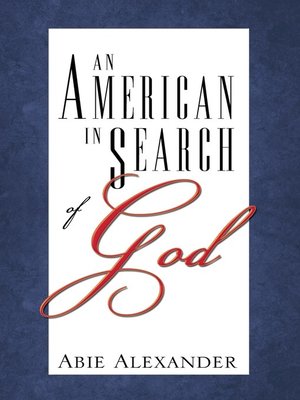 cover image of An American in Search of God